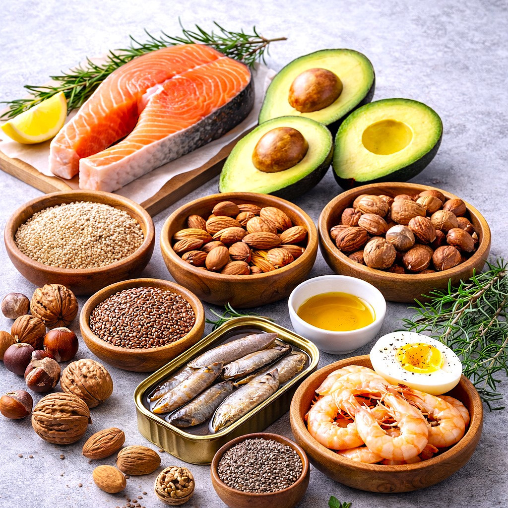 Omega-3 fatty acids rich foods