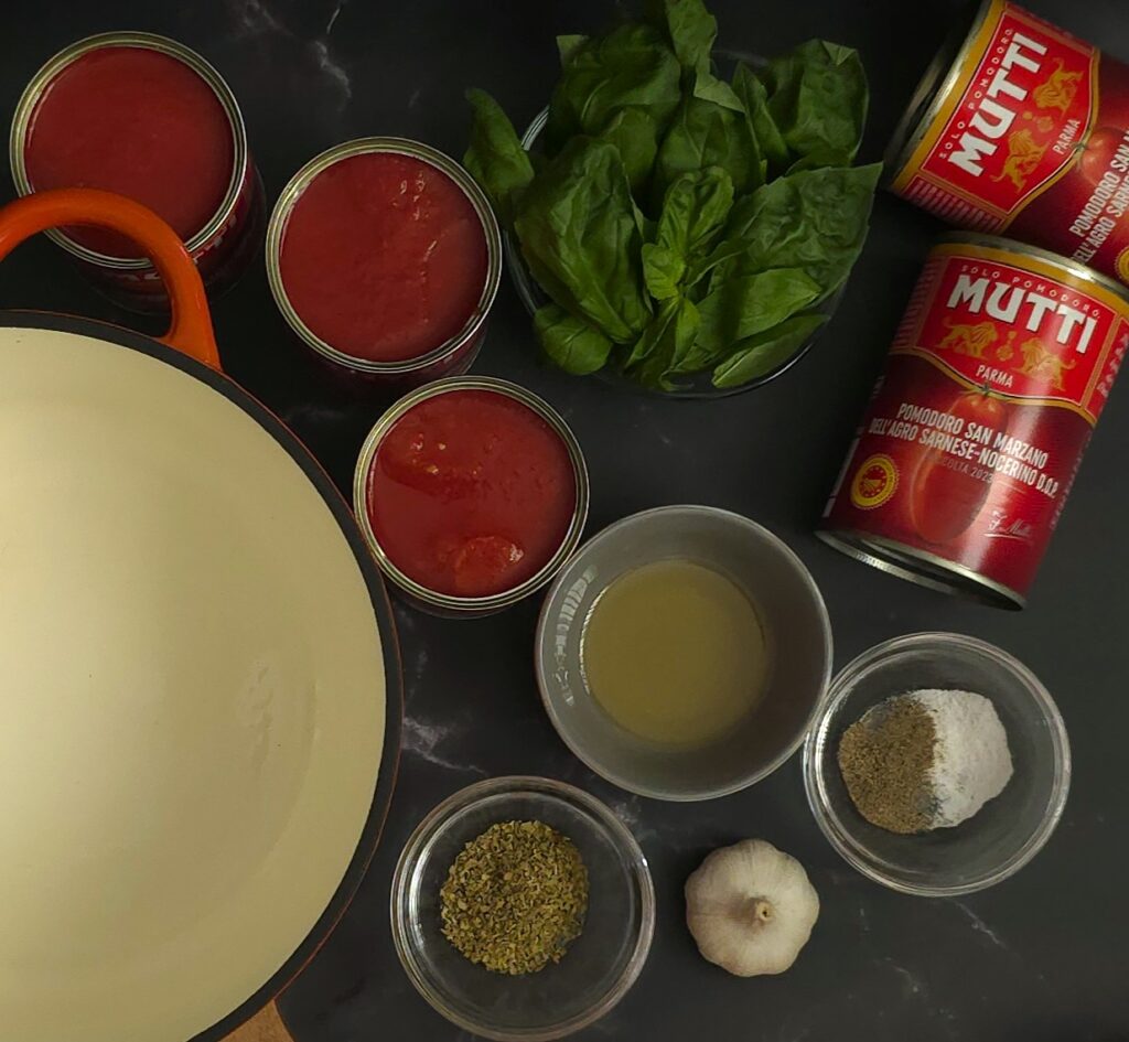 tomato sauce ingredients