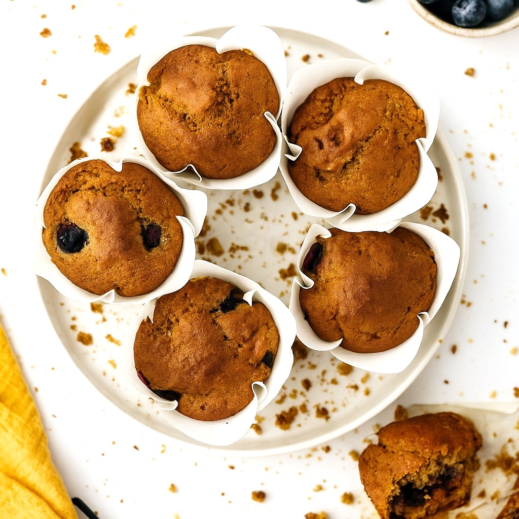 How to Make Healthy Gluten-Free Blueberry Muffins