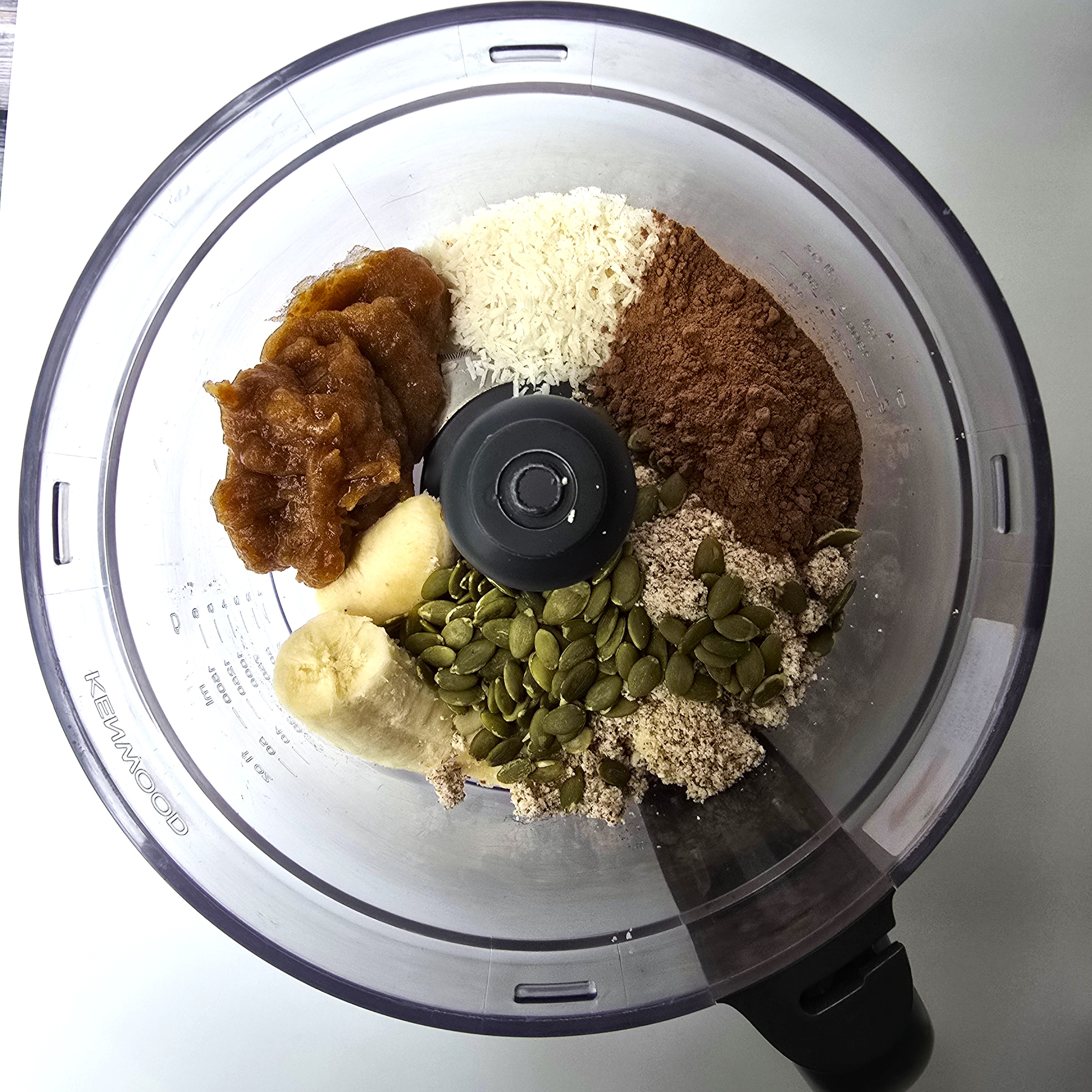 all ingredient for the base of healthy parfait