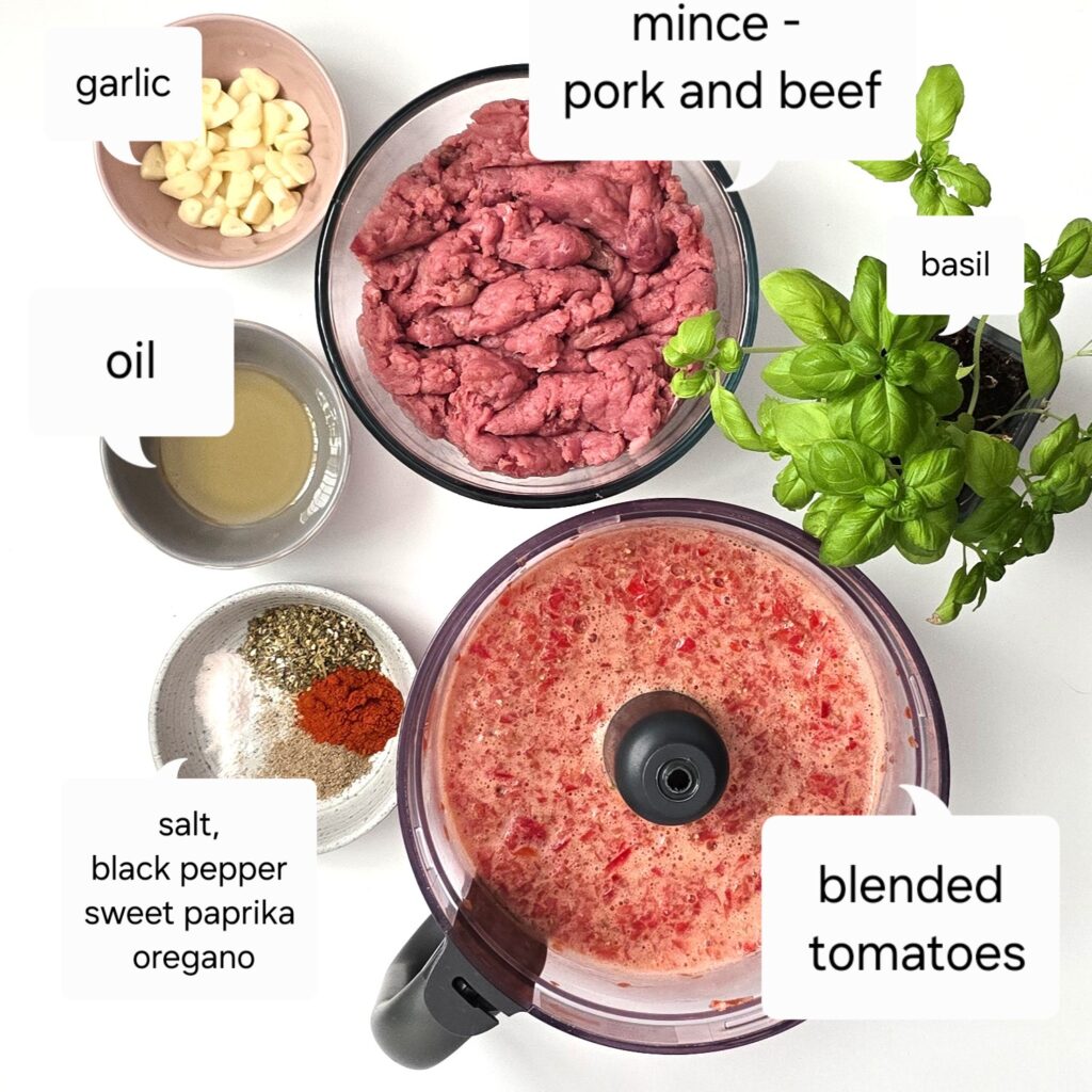 tomato pasta sauce ingredients