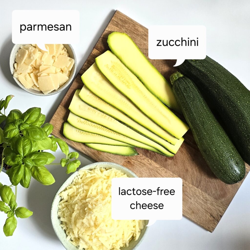 zucchini lasagna ingredients